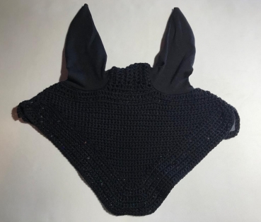 Fliegenhäubchen mit Bionenfaser, schwarz